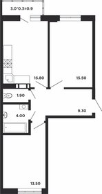 79,6 м², 3-комнатная квартира 10 507 200 ₽ - изображение 41