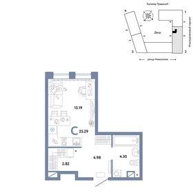 23,5 м², квартира-студия 3 990 000 ₽ - изображение 23