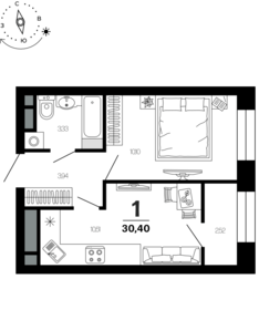 103,2 м², 4-комнатная квартира 4 100 000 ₽ - изображение 112