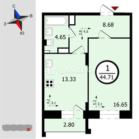 38 м², 1-комнатная квартира 5 150 000 ₽ - изображение 102