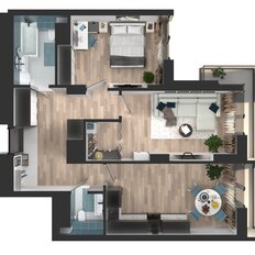 Квартира 63,4 м², 2-комнатная - изображение 4