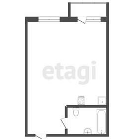 Квартира 16,8 м², студия - изображение 1