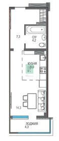 36,8 м², 1-комнатная квартира 7 400 000 ₽ - изображение 23