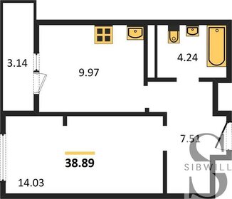 45,2 м², 1-комнатная квартира 5 450 000 ₽ - изображение 25