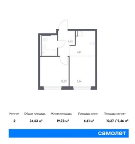 34,7 м², 2-комнатная квартира 8 500 000 ₽ - изображение 49