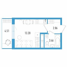 23,4 м², квартира-студия 4 000 000 ₽ - изображение 1