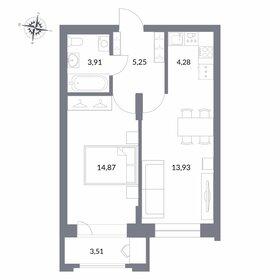 30 м², квартира-студия 8 500 000 ₽ - изображение 70