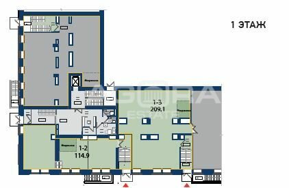 114,9 м², торговое помещение - изображение 4