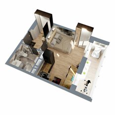 Квартира 25,9 м², студия - изображение 5
