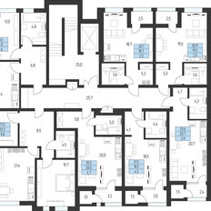 Квартира 69,7 м², 2-комнатная - изображение 2