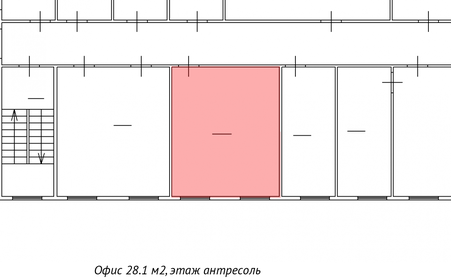 28,1 м², офис - изображение 3