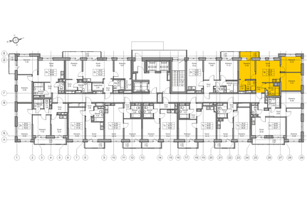 Квартира 62,6 м², 3-комнатная - изображение 2