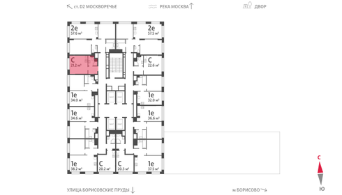 21 м², апартаменты-студия 6 300 000 ₽ - изображение 102