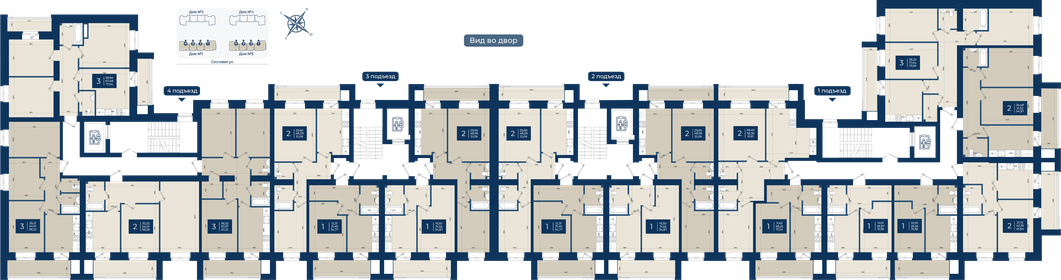 37,4 м², 1-комнатная квартира 4 500 000 ₽ - изображение 39