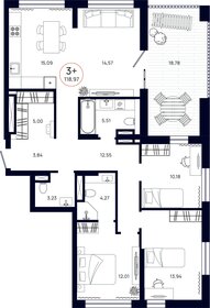 40,3 м², квартира-студия 36 500 ₽ в месяц - изображение 53