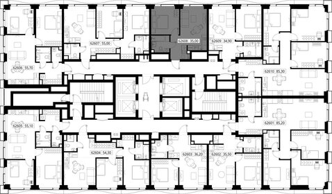 35 м², 1-комнатная квартира 15 435 805 ₽ - изображение 2