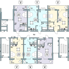 Квартира 49,9 м², 2-комнатные - изображение 3