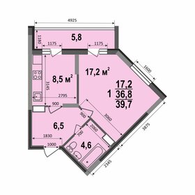 43 м², 2-комнатная квартира 3 650 000 ₽ - изображение 64