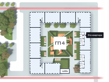 72,7 м², 3-комнатная квартира 7 300 000 ₽ - изображение 83