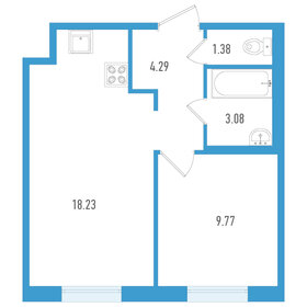 35,8 м², 1-комнатная квартира 5 250 000 ₽ - изображение 57