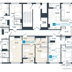 Квартира 60,2 м², 2-комнатная - изображение 3