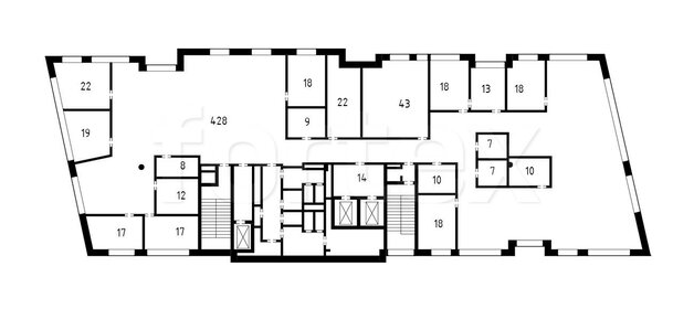 1591 м², офис 5 568 500 ₽ в месяц - изображение 14