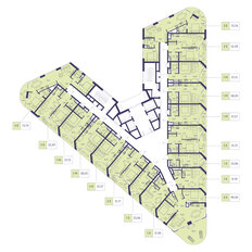 Квартира 73,8 м², 3-комнатная - изображение 2