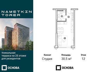 Квартира 30,5 м², студия - изображение 1