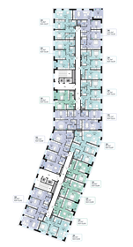 69,3 м², 3-комнатные апартаменты 36 800 000 ₽ - изображение 112