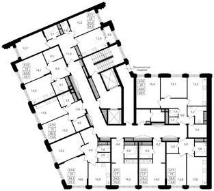Квартира 38,3 м², 1-комнатные - изображение 2