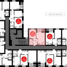 Квартира 34,5 м², 1-комнатная - изображение 2