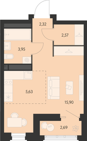 31,4 м², квартира-студия 5 058 000 ₽ - изображение 13