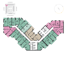 41,4 м², 2-комнатная квартира 5 150 000 ₽ - изображение 133