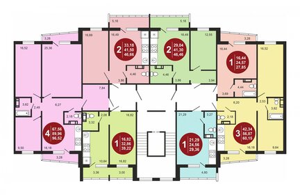 Квартира 96,5 м², 4-комнатная - изображение 2