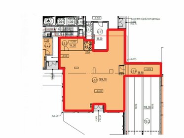 439,3 м², торговое помещение 1 098 250 ₽ в месяц - изображение 44