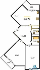 Квартира 85 м², 3-комнатная - изображение 4