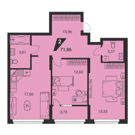 78,2 м², 2-комнатная квартира 9 071 200 ₽ - изображение 20