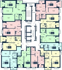 35,8 м², 1-комнатная квартира 4 950 000 ₽ - изображение 114