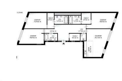 Квартира 140 м², 5-комнатная - изображение 1