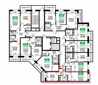 Квартира 36,1 м², 1-комнатная - изображение 1