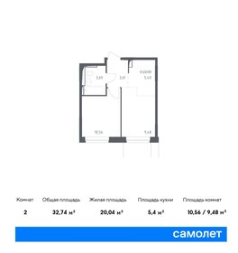 32 м², апартаменты-студия 7 890 000 ₽ - изображение 51