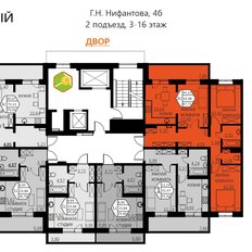 Квартира 63,5 м², 3-комнатная - изображение 2