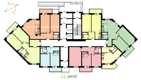 Квартира 65,6 м², 3-комнатная - изображение 2