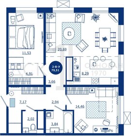72 м², 2-комнатная квартира 7 000 000 ₽ - изображение 115