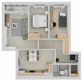 Квартира 79,5 м², 3-комнатная - изображение 3