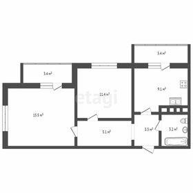 Квартира 47,5 м², 2-комнатная - изображение 1