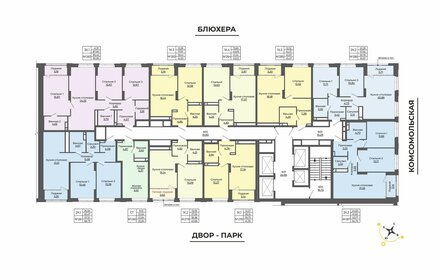 61,2 м², 2-комнатная квартира 3 990 000 ₽ - изображение 67