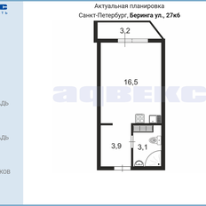 Квартира 27 м², студия - изображение 2