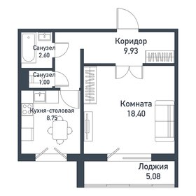 39,9 м², 1-комнатная квартира 5 500 000 ₽ - изображение 95