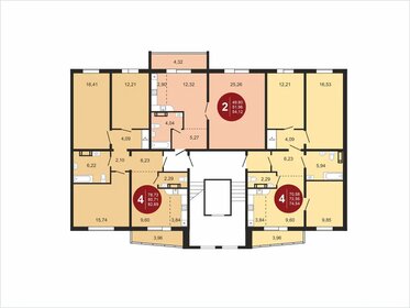 Квартира 86,1 м², 4-комнатная - изображение 2